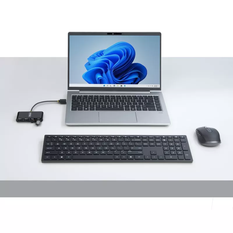 StarTech.com ST4200MINI2-USB-HUB koncentrator interfejsów USB 2.0 480 Mbit/s Czarny