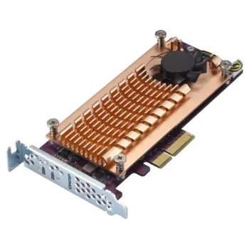 QNAP QM2 karty interfejsów/adapter Wewnętrzny M.2