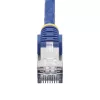 StarTech.com 2m niebieski kabel Ethernet Cat8, bezzaczepowa wtyczka RJ45, 25G/40G, 2000 MHz, 100 W PoE++, S/FTP, drut z czystej miedzi 26 AWG, LSZH, ekranowany przewód krosowy sieciowy z odciążeniami, testowany indywidualnie