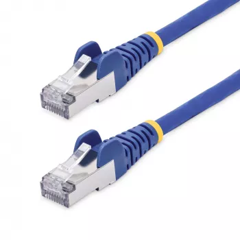 Kabel Ethernet StarTech.com 1m niebieski Cat8, bezzaczepowy RJ45, 25G/40G, 2000MHz, 100W PoE++, S/FTP, 26AWG czysta miedź, LSZH, ekranowany kabel krosowy sieciowy z odciążeniami, testowany indywidualnie