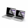 StarTech.com 15,6-calowy 16:10 Flip-Up filtr prywatyzujący z dotykiem, antyodblaskowy filtr światła niebieskiego, ochrona ekranu laptopa monitor, kąt widzenia +/- 30°