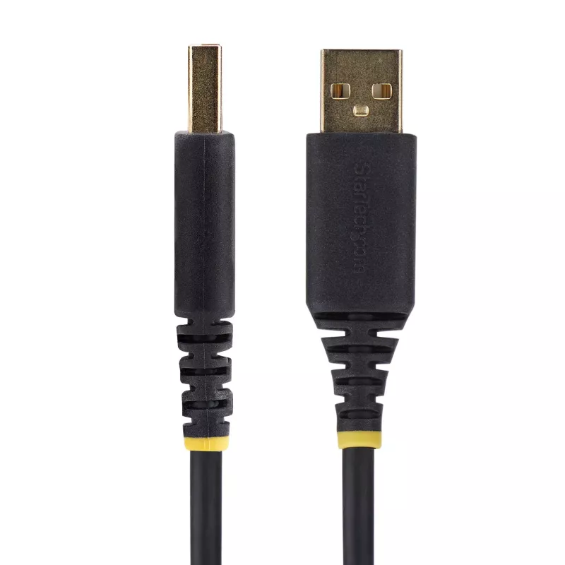 StarTech.com 1ft (30cm) adapter kablowya USB na RS232, zachowanie COM, wymienne nakrętki/śruby, USB-A na DB9 RS232, układ FTDI, ochrona ESD, Windows/macOS/Linux