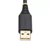 StarTech.com 1ft (30cm) adapter kablowya USB na RS232, zachowanie COM, wymienne nakrętki/śruby, USB-A na DB9 RS232, układ FTDI, ochrona ESD, Windows/macOS/Linux