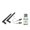 Shuttle WLN-M3 – zestaw WLAN do serii Edge PC SPCEL, karta Intel WLAN M.2 (ax)/Bluetooth, zawiera kable i anteny zewnętrzne