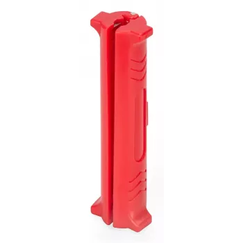 Narzędzie do zdejmowania izolacji z kabli danych DIGITUS DN-94001-1353 — zakres zdejmowania 5 mm–15 mm, maks. średnica kabla 15 mm, czerwony