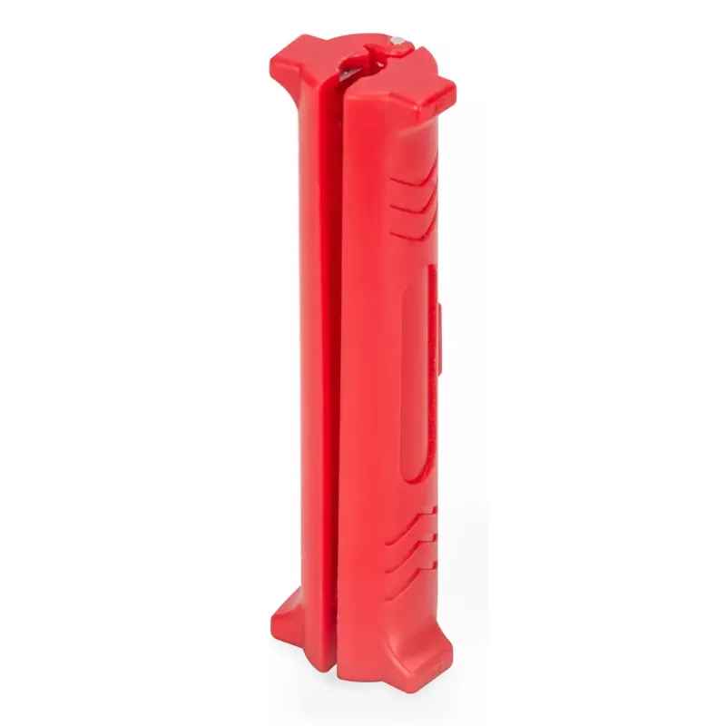 Narzędzie do zdejmowania izolacji z kabli danych DIGITUS DN-94001-1353 — zakres zdejmowania 5 mm–15 mm, maks. średnica kabla 15 mm, czerwony