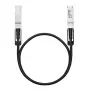 TP-Link Omada SM9220-1M kabel InfiniBand/światłowodowy QSFP28 Twinax Czarny