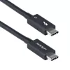 StarTech.com 1.5ft (50cm) Kabel Thunderbolt 5, 80Gb/s/do 120Gb/s, 240 W PD, 8K 60 Hz, certyfikowany kabel Thunderbolt - kompatybilny z Thunderbolt 4/USB4/USB-C