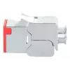 Kabel sieciowy Intellinet 791311 Moduł Keystone płaski czerwony RJ-45