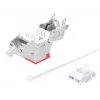 Kabel sieciowy Intellinet 791311 Moduł Keystone płaski czerwony RJ-45