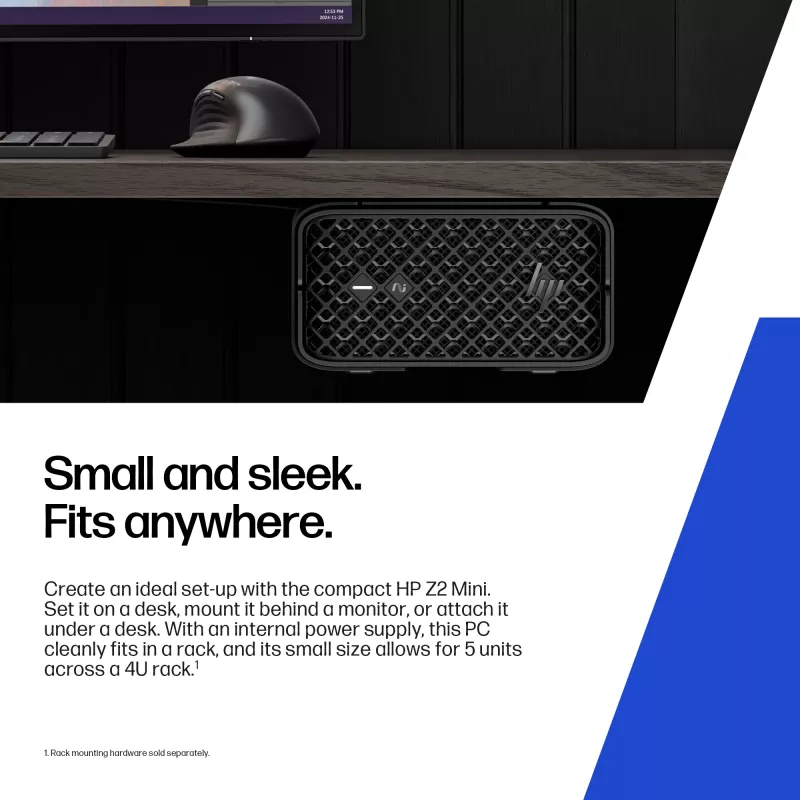 Stacja robocza HP Z2 Mini G1a Procesor Intel 16 GB RAM 2 TB SSD Windows 11 Pro