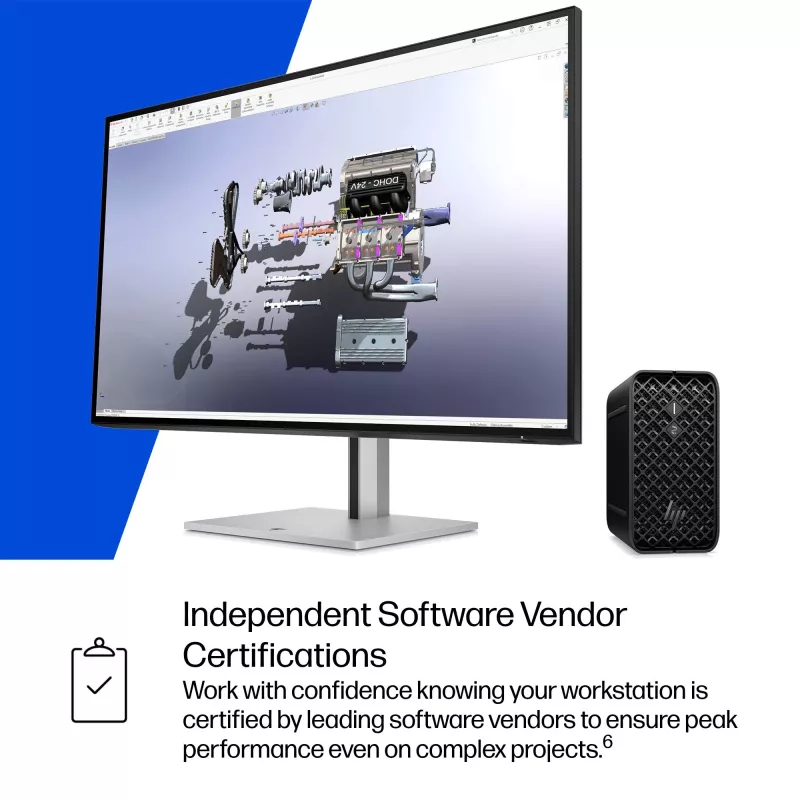 Stacja robocza HP Z2 Mini G1a Procesor Intel 16 GB RAM 2 TB SSD Windows 11 Pro