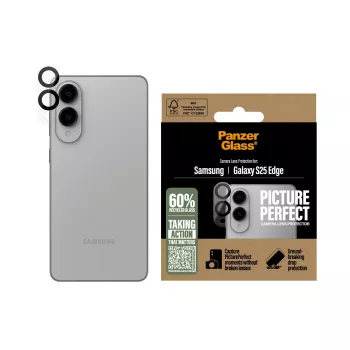 Camera Lens Protector PanzerGlass Samsung Galaxy S25 Edge Scratch Shock Resistant