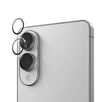 Osłona obiektywu aparatu PanzerGlass Samsung Galaxy S25 Edge odporna na zarysowania i wstrząsy