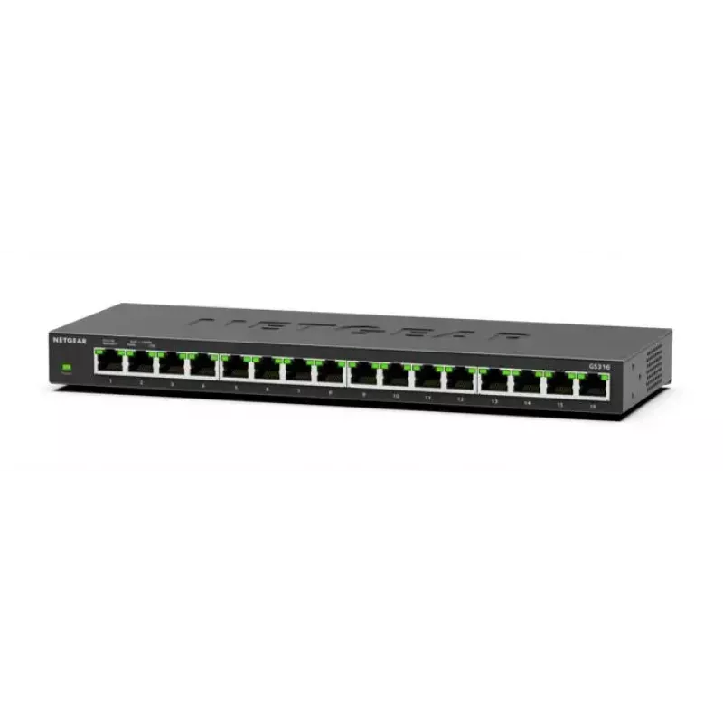 Niezarządzalny przełącznik NETGEAR GS316 L2 Gigabit Ethernet 16 portów 32 Gbit/s
