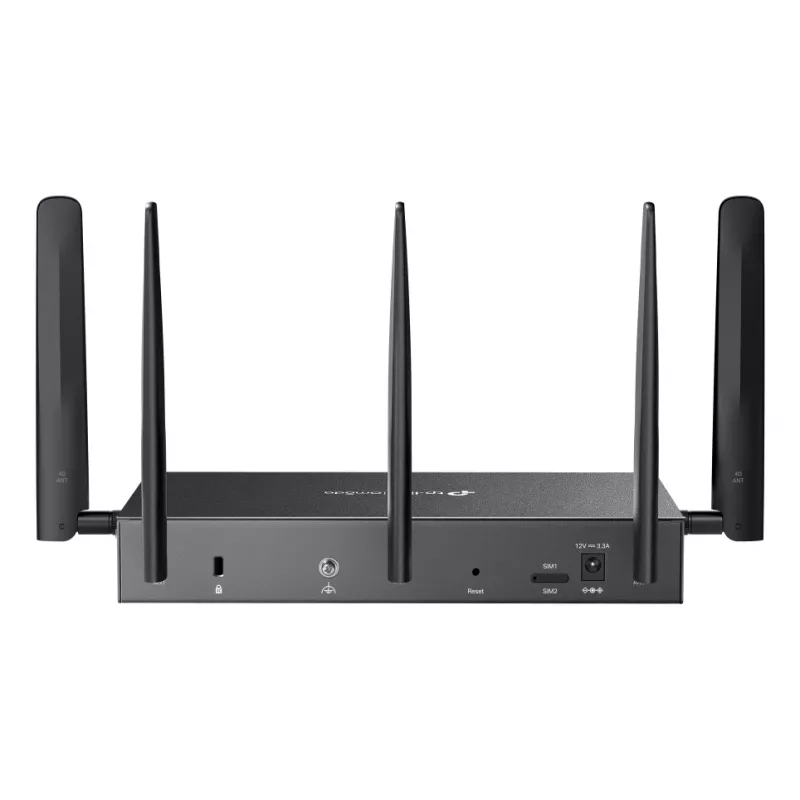 TP-Link Omada DR3650V-4G router bezprzewodowy Gigabit Ethernet Dwupasmowy (2,4 GHz / 5 GHz) Czarny
