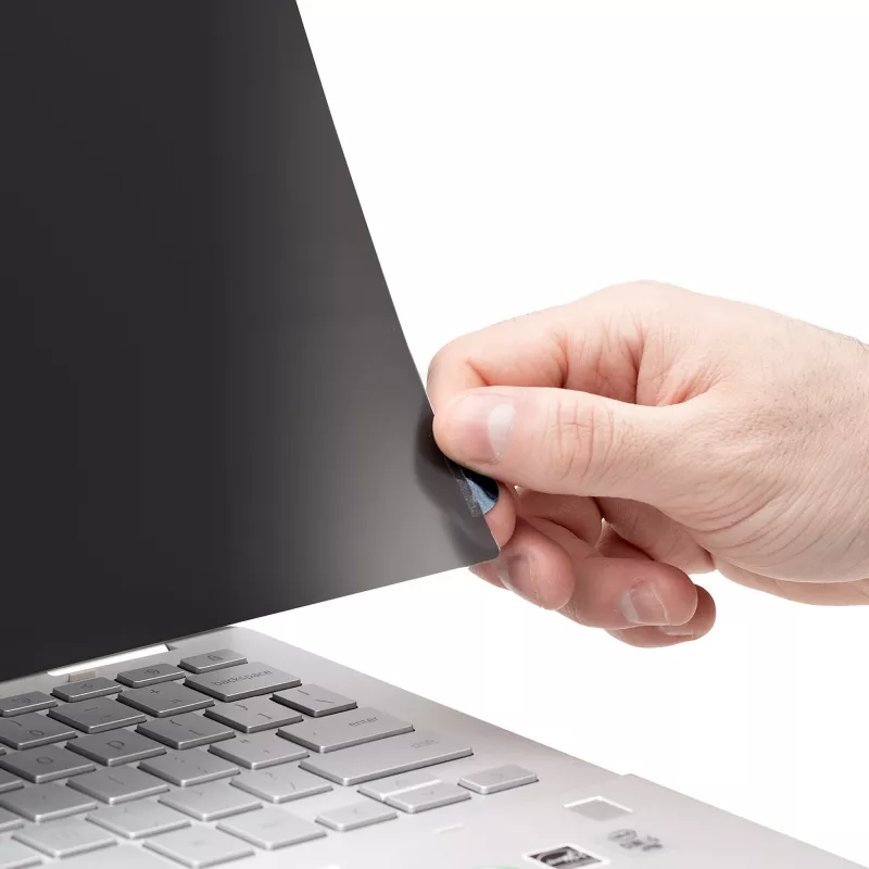 StarTech.com 14-calowy 16:9 Flip-Over ekran prywatyzujący z dotykiem, antyodblaskowy filtr prywatyzujący, ochraniacz ekranu do laptopa z redukcją niebieskiego światła o 51%