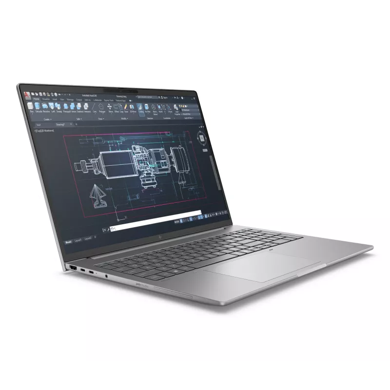 HP ZBook 8 G1i Intel Core Ultra 9 285H 40,6 cm (16 cali) WUXGA 64 GB DDR5-SDRAM Wi-Fi 7 (802.11be) Windows 11 Pro AI PC