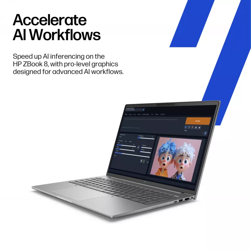 Mobilna stacja robocza HP ZBook 8 G1i 14 cali Intel Core i7 16GB 512GB NVIDIA Windows 11 Pro