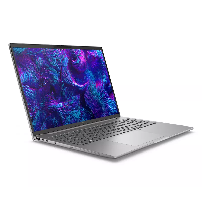 HP ZBook 8 G1i Intel Core Ultra 7 255H 40,6 cm (16 cali) WUXGA 32 GB DDR5-SDRAM Wi-Fi 7 (802.11be) Windows 11 Pro AI PC
