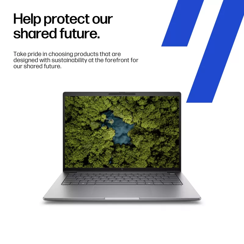 HP ZBook 8 G1ak Copilot+ PC AMD Ryzen AI 7 PRO 35,6 cm (14 cali) Ekran dotykowy WUXGA 32 GB DDR5-SDRAM Wi-Fi 7 (802.11be) Windows 11 Pro Stacja robocza AI, AI PC