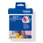 Zestaw wkładów atramentowych Brother LC527VAL CMYK – 1×1300, 3×900 stron