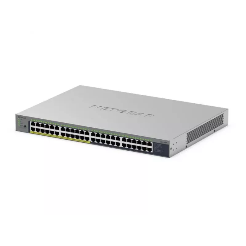 NETGEAR GS748PP Niezarządzalny przełącznik Gigabit Ethernet (10/100/1000) Power over Ethernet (PoE) Szary