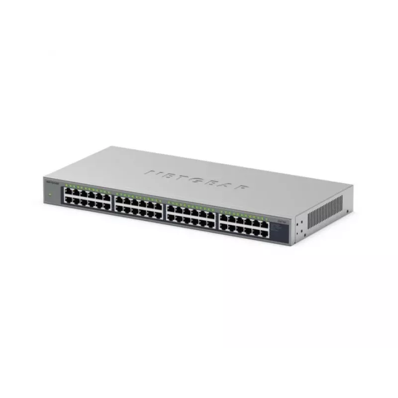 NETGEAR GS748 Niezarządzalny przełącznik Gigabit Ethernet (10/100/1000) Szary
