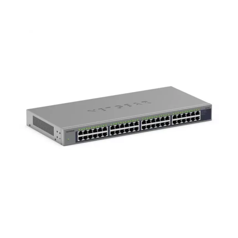NETGEAR GS748 Niezarządzalny przełącznik Gigabit Ethernet (10/100/1000) Szary