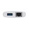 D-Link 10-w-1 Hub USB-C DUP-A01 — host USB 3.2 Gen 1 Type-C, Gigabit Ethernet, SD/MicroSD, HDMI do 3860x2160@60Hz