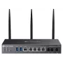 TP-Link Omada DR3220v-4G router bezprzewodowy Gigabit Ethernet Dwuzakresowy (2,4 GHz / 5 GHz) Czarny