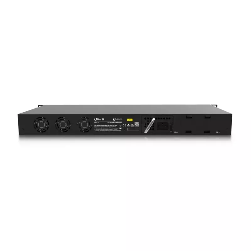 OLT UBIQUITI UF-OLT 1U zarządzany światłowodowy OLT, 8 gniazd SFP, 2 SFP+ 10G, 512MB DDR3, procesor 880MHz, rack 1U, czarny