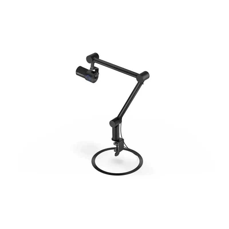 Mikrofon PC ENDORFY Solum Studio — USB przewodowy, 24-bit/96 kHz, 20–20000 Hz, regulowany uchwyt stołowy, sterowanie dotykowe, wyjście słuchawkowe, czarny