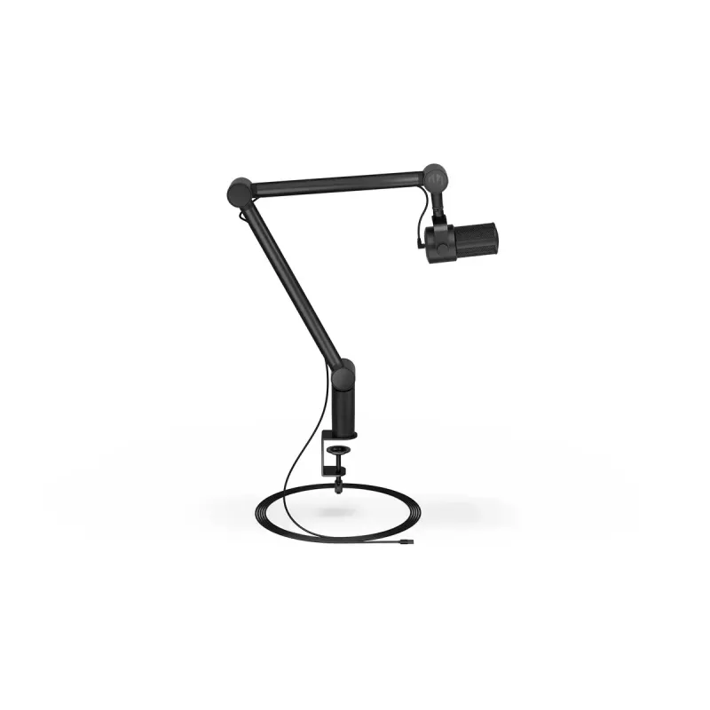 Mikrofon PC ENDORFY Solum Studio — USB przewodowy, 24-bit/96 kHz, 20–20000 Hz, regulowany uchwyt stołowy, sterowanie dotykowe, wyjście słuchawkowe, czarny