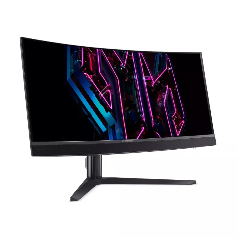 34-calowy Acer Predator X34Vbmiiphuzx OLED UltraWide Quad HD 3440 x 1440 21:9 zakrzywiony monitor