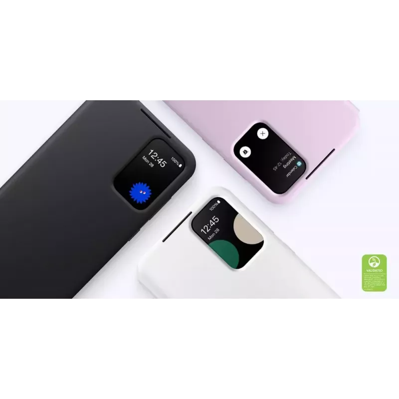 Etui Samsung EF-ZA356 do telefonu komórkowego 16,8 cm (6,6 cala) Etui z klapką Białe