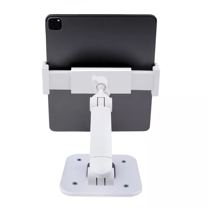 StarTech.com Regulowany stojak na tablet do biurka - Możliwość montażu na ścianie - Udźwig 1 kg - Ergonomiczny uniwersalny stojak na tablet z przegubami - Uchwyt na tablet do biurka z obrotem/przechyłem/rotacją