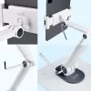 StarTech.com Regulowany stojak na tablet do biurka - Możliwość montażu na ścianie - Udźwig 1 kg - Ergonomiczny uniwersalny stojak na tablet z przegubami - Uchwyt na tablet do biurka z obrotem/przechyłem/rotacją