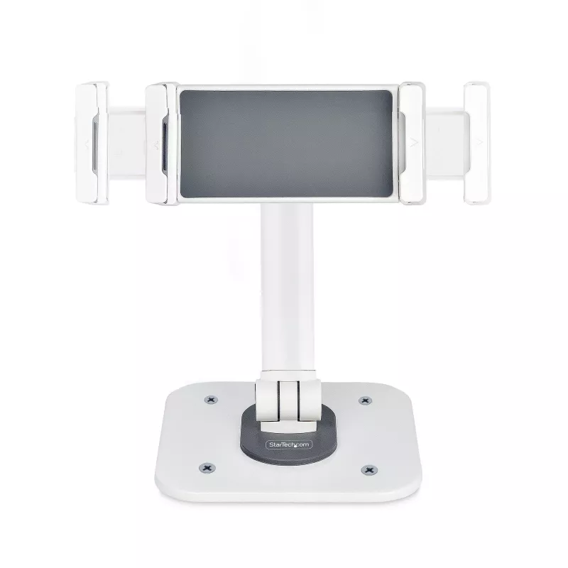 StarTech.com Regulowany stojak na tablet do biurka - Możliwość montażu na ścianie - Udźwig 1 kg - Ergonomiczny uniwersalny stojak na tablet z przegubami - Uchwyt na tablet do biurka z obrotem/przechyłem/rotacją
