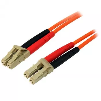 StarTech.com 1m kabel światłowodowy - wielomodowy duplex 50/125 - LSZH patchcord światłowodowy - LC/LC