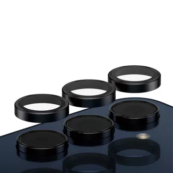 Ochronny pierścień na obiektyw aparatu PanzerGlass ® Hoops® Czarny Samsung Galaxy A55 5G