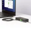 StarTech.com 5G7AINDRM-USB-A-HUB koncentrator interfejsów USB 3.2 Gen 1 (3.1 Gen 1) Type-B 5000 Mbit/s Czarny