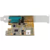 StarTech.com karta rozszerzeń PCI Express z portem szeregowym, PCIe na RS232 (DB9) karta interfejsu szeregowego, karta szeregowa PC z UART 16C1050, standardowe lub niskoprofilowe wsporniki, podtrzymanie COM, Windows i Linux