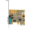 StarTech.com karta rozszerzeń PCI Express z portem szeregowym, PCIe na RS232 (DB9) karta interfejsu szeregowego, karta szeregowa PC z UART 16C1050, standardowe lub niskoprofilowe wsporniki, podtrzymanie COM, Windows i Linux