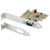 StarTech.com karta rozszerzeń PCI Express z portem szeregowym, PCIe na RS232 (DB9) karta interfejsu szeregowego, karta szeregowa PC z UART 16C1050, standardowe lub niskoprofilowe wsporniki, podtrzymanie COM, Windows i Linux