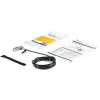 StarTech.com 6.5ft (2m) Linka zabezpieczająca do laptopa - 4-cyfrowa kombinacyjna linka bezpieczeństwa do laptopa/komputera stacjonarnego dla urządzeń z gniazdem K-Slot/komputerów/monitorów - przenośna antykradzieżowa linka stalowa w powłoce winylowej