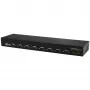 StarTech.com 8-Port USB-to-Serial Adapter Hub, USB 2.0, Serial, Czarny, Aluminium, 36 W, 100 - 240 V