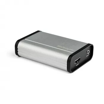 StarTech.com Urządzenie do przechwytywania wideo HDMI na USB-C 1080p 60 kl./s - UVC - Zewnętrzny adapter USB 3.0 Type-C do przechwytywania/transmisji na żywo - Rejestrator audio/wideo HDMI - Współpracuje z USB-C/USB-A/Thunderbolt 3 - TAA