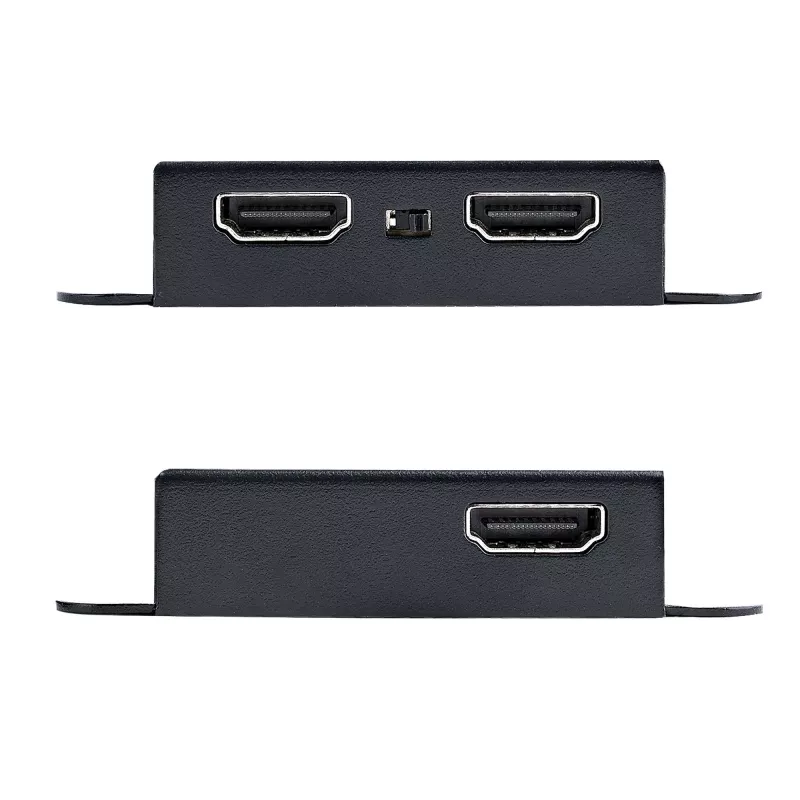 StarTech.com Przedłużacz HDMI 4K przez kabel Ethernet CAT6/CAT5, Przedłużacz wideo 4K 30 Hz lub 1080p 60 Hz, HDMI przez kabel Ethernet, Zestaw nadajnika i odbiornika HDMI, Pilot IR