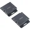 StarTech.com Przedłużacz HDMI 4K przez kabel Ethernet CAT6/CAT5, Przedłużacz wideo 4K 30 Hz lub 1080p 60 Hz, HDMI przez kabel Ethernet, Zestaw nadajnika i odbiornika HDMI, Pilot IR